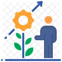 Investor Analyst Business And Finance Statistic Economy Businessman Growth Icon