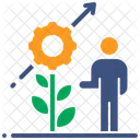 Investor Analyst Business And Finance Statistic Economy Businessman Growth Icon