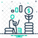Investor Money Marketing Icon