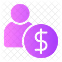 Investor Money Man Icon