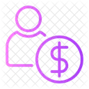 Investor Money Man Icon