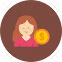 Investor Investment Female Icon