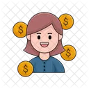 Investor Finance Business Icon