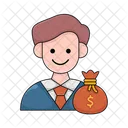 Investor Finance Business Icon