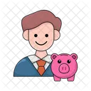 Investor Finance Business Icon