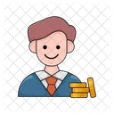 Investor Finance Business Icon