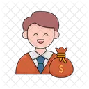 Investor Finance Business Icon