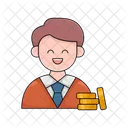 Investor Finance Business Icon