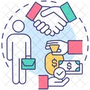 Investor Genossenschaft Mitglied Symbol