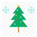 Nieve Arbol Navidad Icon