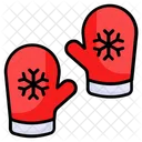 Invierno Guantes Navidad Icon