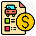 Invioce Currency Exchange Payment Icon