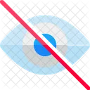 Eye Invisible Retina Icon