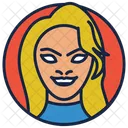 Invisible Woman Warrior Heroine Icon
