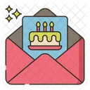 Invitation Card Birthday Invitation Celebration Icon