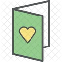 Invitation Card Valentine Icon