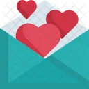 Card Valentine Romance Icon