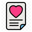 Invitation card  Icon