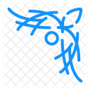 Invitation Corner Decoration  Icon