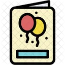 Invitation Birthday Card Card Icon