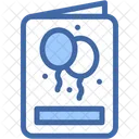 Invitation Birthday Card Card Icon