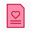 Invitation Card Celebration Icon