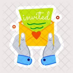 Invitation Letter  Icon