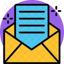 Invitation letter  Icon