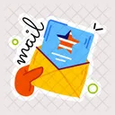 Invitation Mail Independence Mail Invitation Letter Icon