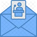 Invitation Card Message Icon