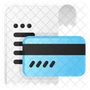 Invoice Banking Card Icon