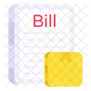 Invoice Bill Payment Slip Icon