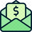 Invoice Mail Income Icon
