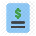 Invoice Billing Receipt Icon