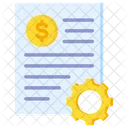 Invoice Bill Accounting Icon