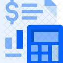 Invoice Calculation Tax Icon