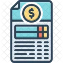 Invoice  Icon