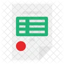 Invoice  Icon