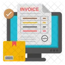 Invoice Bill Payment Slip Icon