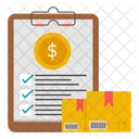 Invoice Bill Payment Slips Icon