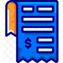 Invoice Money Receipt Icon