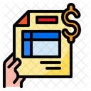 Invoice Bill Receipt Icon