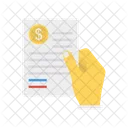 Invoice Payment Document Icon