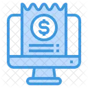 Invoice Payment Receipt Icon