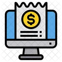 Invoice Payment Receipt Icon