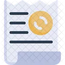Invoice Payment Bill Icon