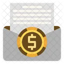 Invoice Letter Statement Icon