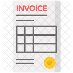 Invoice Icon - Download in Flat Style