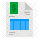 Invoice Bill Receipt Business Payment Icon
