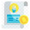 Invoice Bill Ticket Receipt Payment Icon